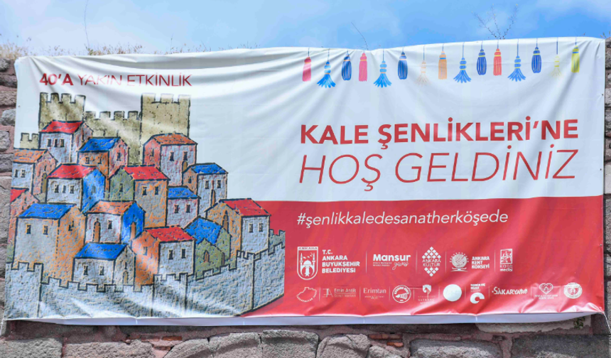 Kale Şenlikleri'ne yoğun ilgi: Ankara kalesi iki gün boyunca dolup taştı