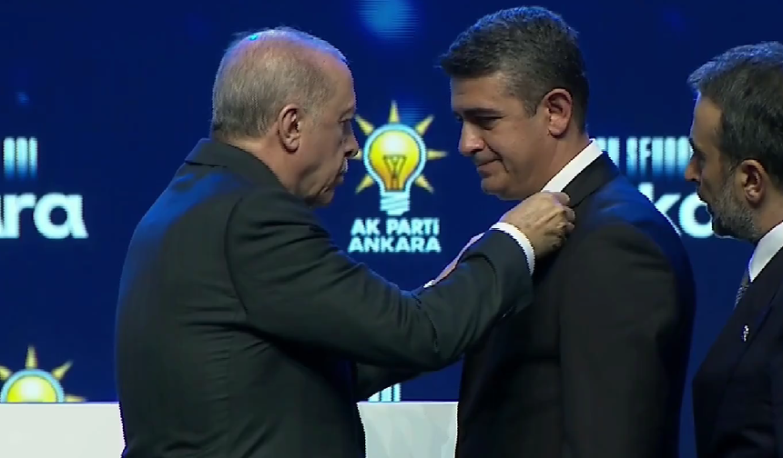 CHP'den istifa eden Haymana Belediye Başkanı Levent Koç AK Parti'ye katıldı!