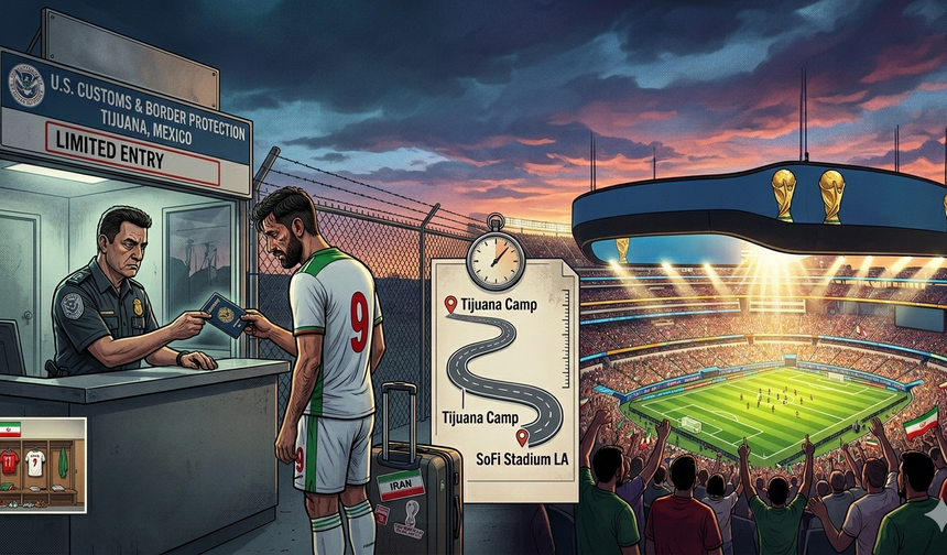 İran’dan FIFA’ya kısıtlama şikayeti: Dünya Kupası’nda Tijuana-Los Angeles hattı kriz oldu