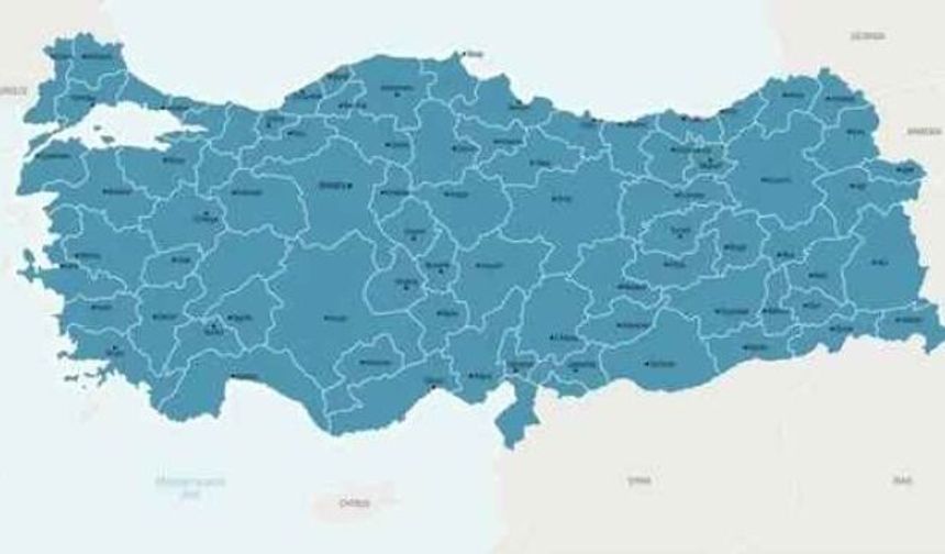 Türkiye’de haritası değişebilir! İl olmaya aday 24 büyük ilçe belli oldu!