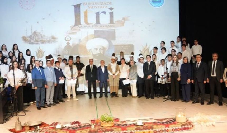 Yenimahalle’de Buhûrîzâde Mustafa Itrî Anıldı