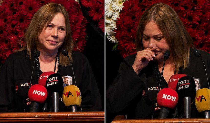 Jülide Kural’dan Kadir İnanır’a gözyaşları içinde veda: Vasiyetin sorumluluğumuzdur sevgilim
