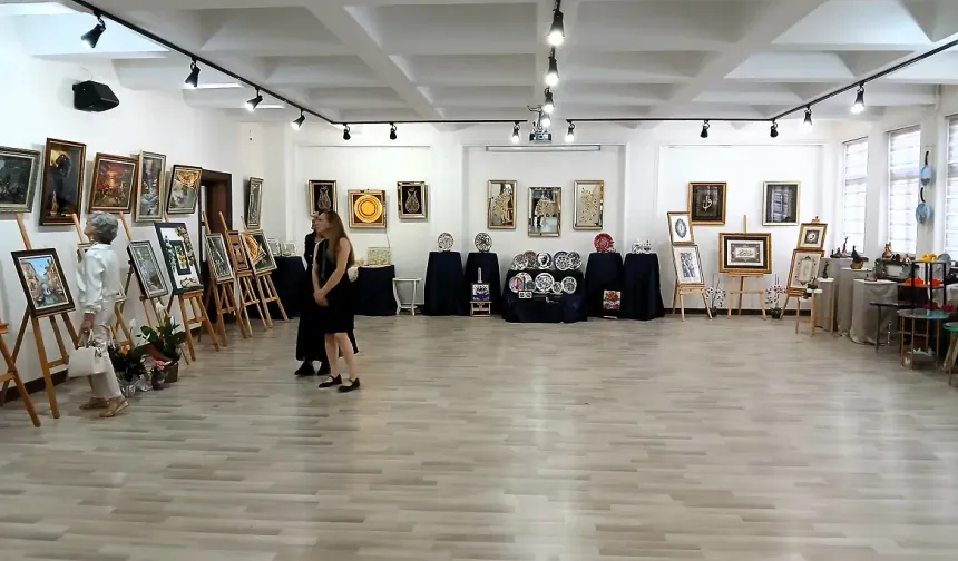 Mamak’ta el emeği ürünler sergilendi