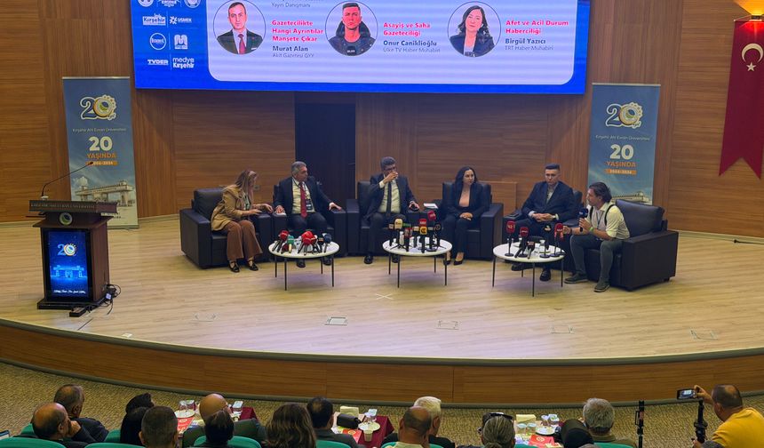 Kırşehir’de Dijital Medyanın Geleceği Masaya Yatırıldı: 140 Gazeteci Aynı Çatıda Buluştu