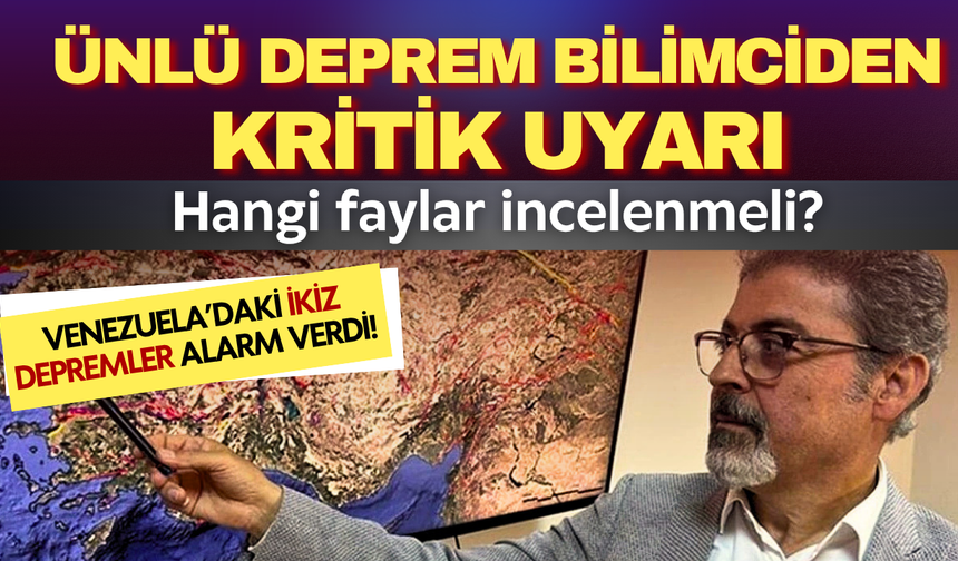 Venezuela’daki ikiz deprem sonrası Türkiye için kritik çağrı: Hangi faylar incelenmeli?