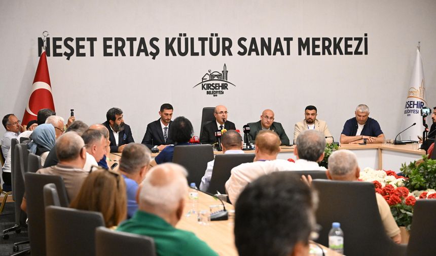Dijital Medya Çalıştayı Kırşehir'de sürüyor: Gazeteciler Başkan Ekicioğlu ile buluştu