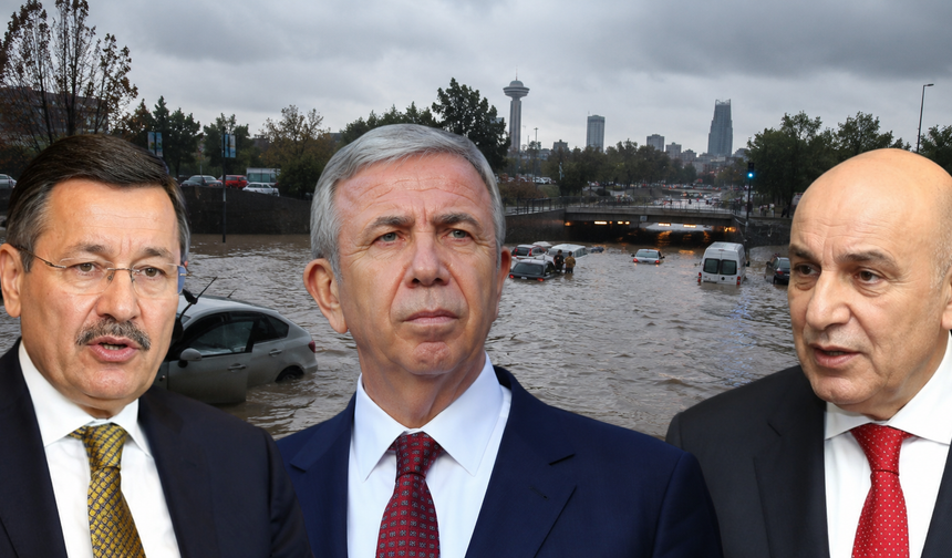 Ankara’daki su baskınları siyaseti karıştırdı! Eski başkanlardan Yavaş’a sert sözler