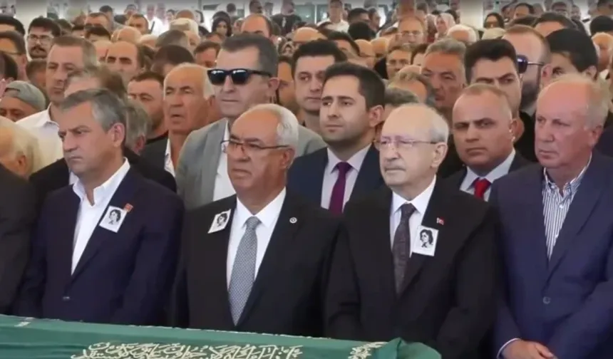 Olcay Baykal son yolculuğuna uğurlandı: Cenazeye Özel-Kılıçdaroğlu tokalaşması ve "iki genel başkan" çelengi damga vurdu