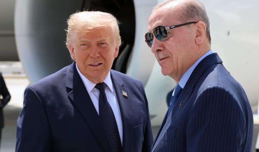 Ankara'da gündem olan anlar: Trump, "Uçan Beyaz Saray"ı Erdoğan'a anlattı!