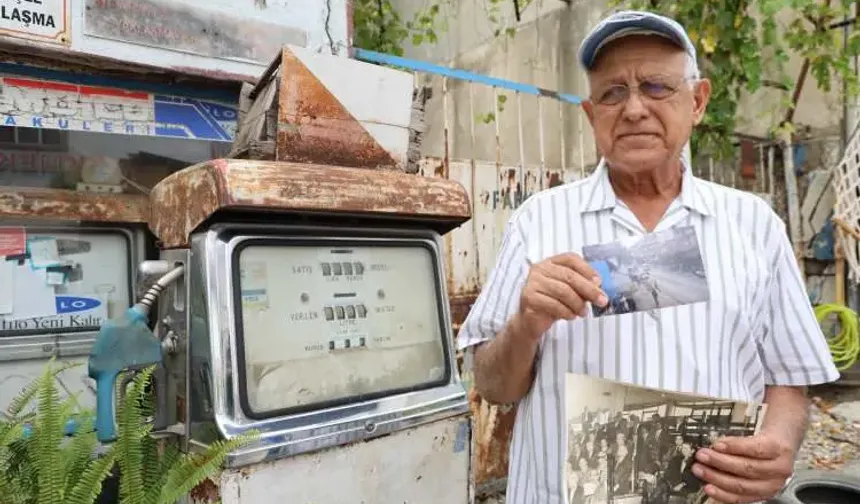 Babasından kalan 92 yıllık akaryakıt istasyonunu gözü gibi koruyor: 10 bin dolarlık teklifi bile reddetti