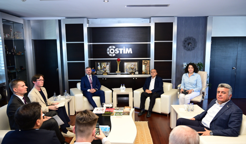 Belarus heyeti OSTİM'de incelemelerde bulundu! Sanayi iş birliği gündemde