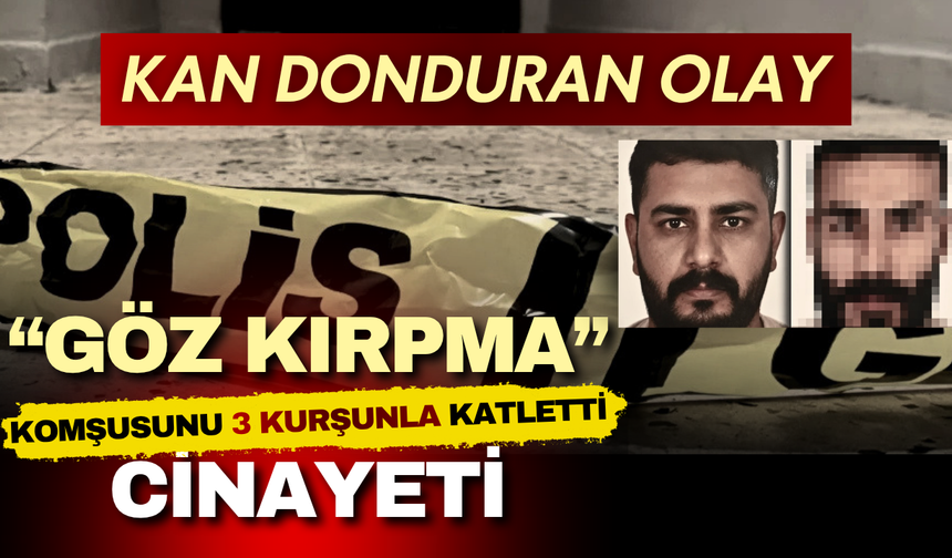 Bursa'da "Göz Kırpma" Cinayeti: Komşusunu 3 Kurşunla Katletti
