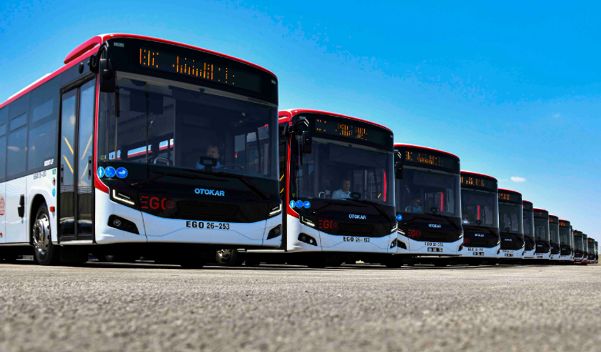 Ankara trafiğine nefes olacak hamle! EGO filosuna 20 modern otobüs katıldı