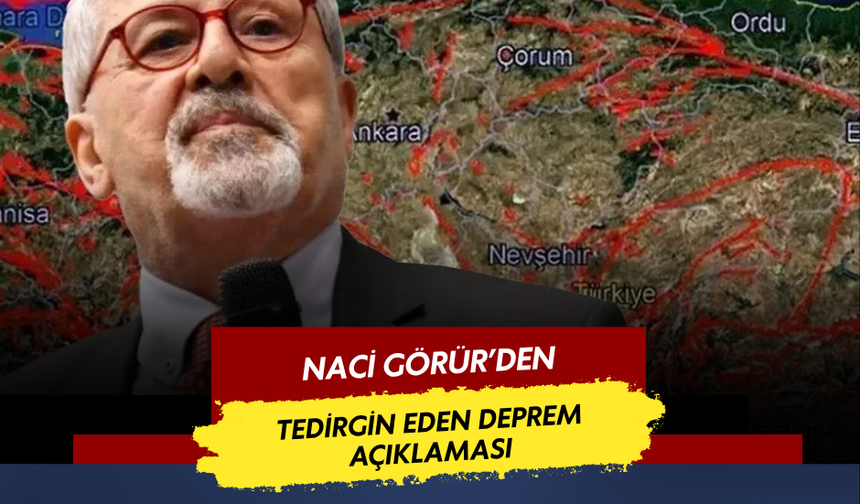 Naci Görür'den tedirgin eden deprem uyarısı: Tez zamanda bekliyoruz