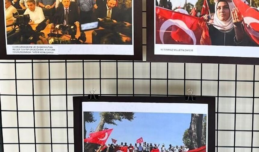 Ankara'da 15 Temmuz Destanı Fotoğraf Sergisi ziyarete açıldı