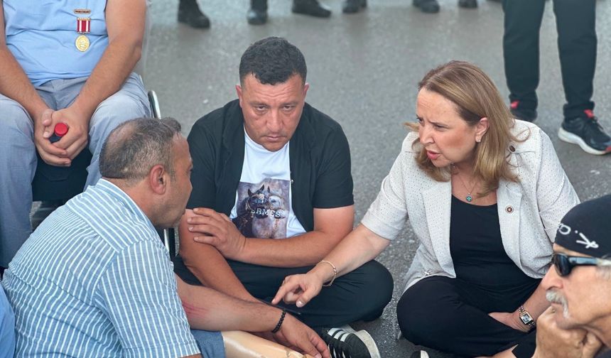 CHP'Lİ DİNÇER'DEN GAZİ VE ŞEHİT YAKINLARINA DESTEK