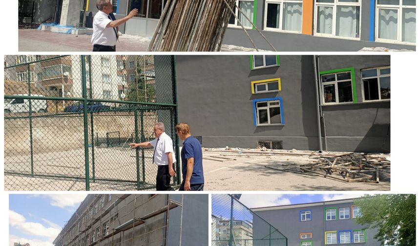 Pursaklar’da okulların çehresi değişiyor
