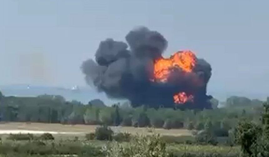 Yalova’da F-16 uçağı düştü!