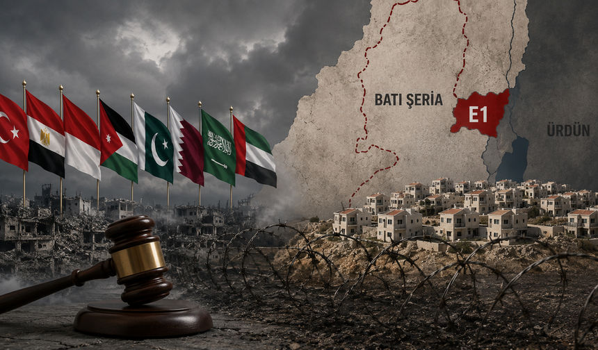 İsrail’in E1 planına 8 ülkeden ortak itiraz: “Derhal durdurulsun”