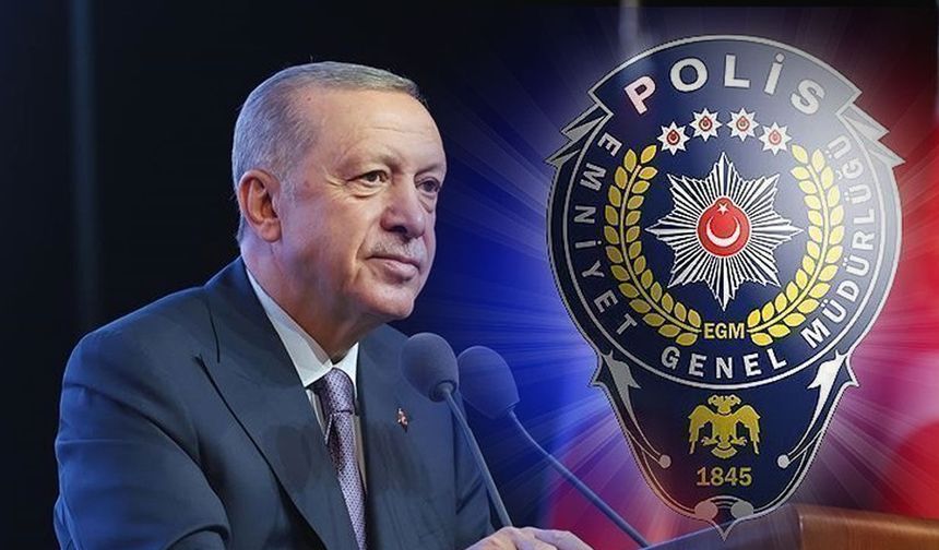 Cumhurbaşkanı Erdoğan imzaladı! Emniyet’e 6 bin 250 yeni kadro