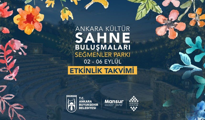 Ankara'da sanat dolu günler başlıyor: Tiyatro, atölye ve söyleşiler aynı programda!