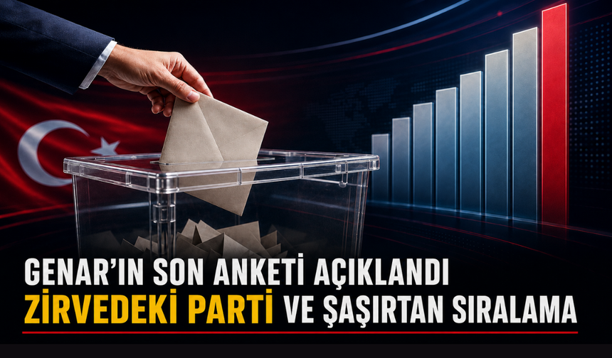 GENAR'ın son anketi açıklandı: İşte zirvedeki parti ve şaşırtan sıralama
