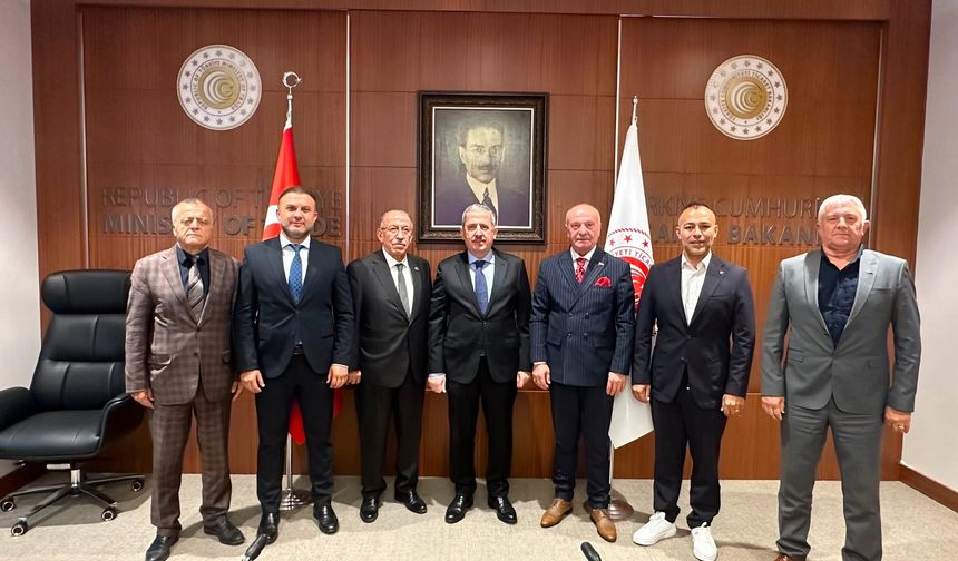 Ankara esnaf teşkilatında seçim hareketliliği: 6 oda başkanından Mahmut Gürcan'a ziyaret