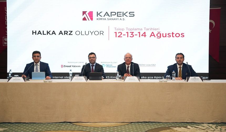 Madencilik, çimento ve altyapı sektörünün güçlü çözüm ortağı KAPEKS Kimya, halka arz oluyor