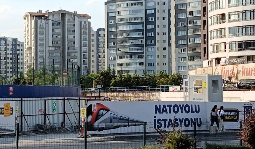 Mamak Metrosu’nda çalışmalar hız kesmeden sürüyor