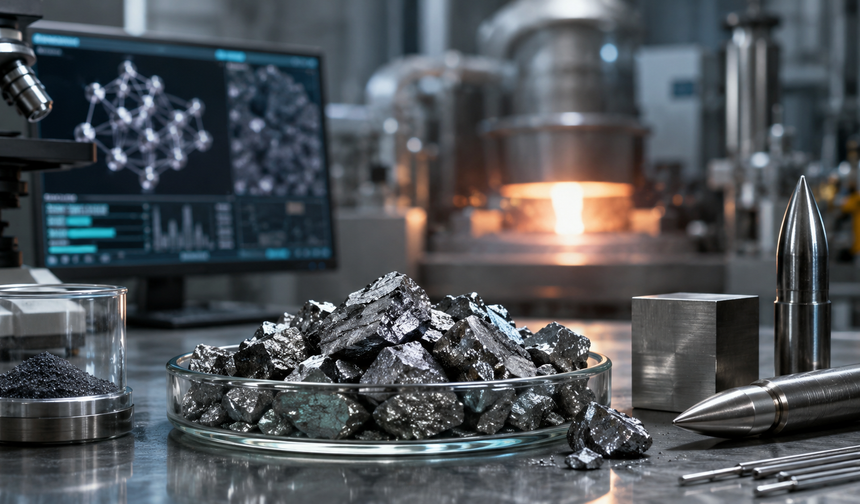 Türkiye’den savunma sanayisinde kritik başarı: Tungsten yüzde 99,42 saflığa ulaştı