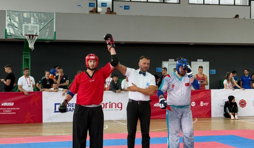 Ankara Üniversitesi sporcularından Tiran'da büyük başarı: 3 sporcu finale yükseldi!