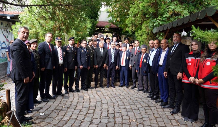 Beypazarı’nda Gaziler Haftası dolayısıyla anlamlı buluşma