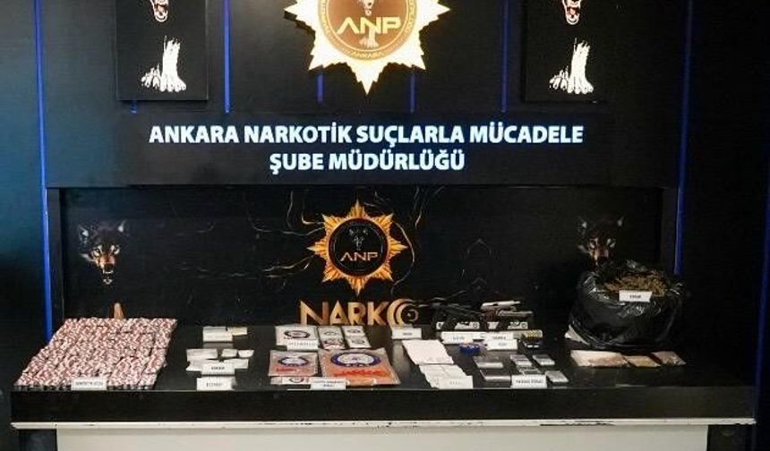 Ankara'da yasaklı madde operasyonları: 84 şüpheli gözaltına alındı, 26 kişi tutuklandı!