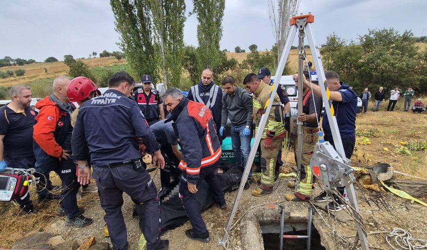 Salihli’de kayıp olarak aranan 86 yaşındaki kadın su kuyusunda ölü bulundu