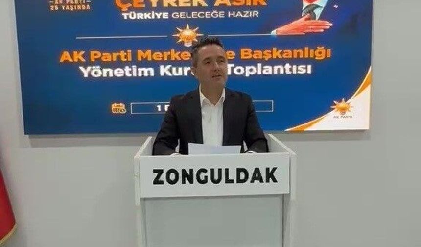 AK Parti Zonguldak Merkez İlçe Başkanı Sezer Köroğlu İstifa Etti