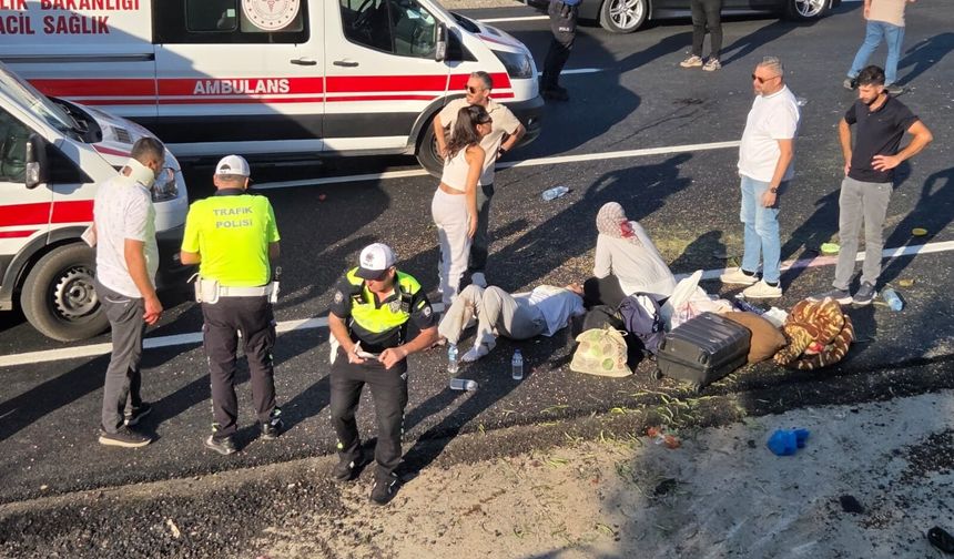 Ankara'da kontrolden çıkan otomobil dehşet saçtı: 1 ölü, 7 yaralı