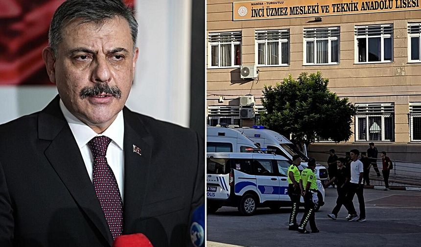 Bakan Çiftçi’den Manisa’daki saldırıya ilişkin açıklama: 'Okul 1. derecede riskli kategoride'