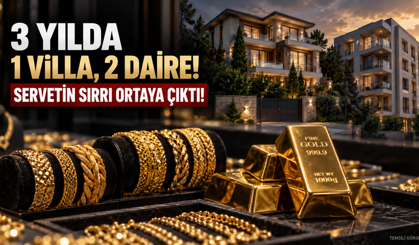 40 bin TL maaşla çalışıyordu 3 yılda villa ve 2 daire aldı: Gerçek ortaya çıktı!