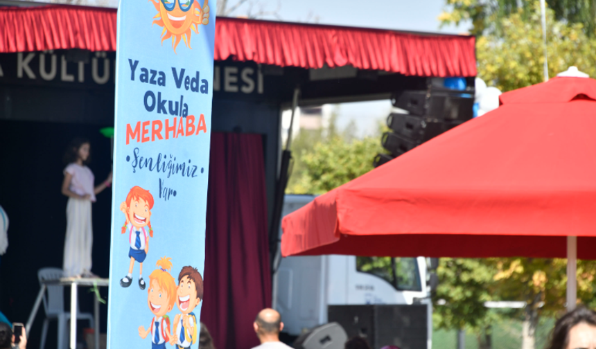 Ankara’da çocuklar okula dönüş öncesi şenlikte buluştu