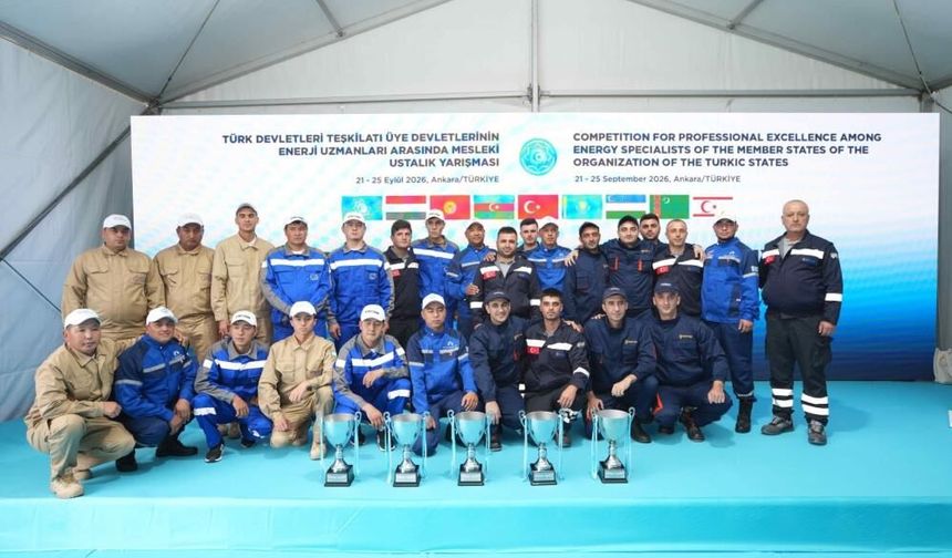 Türk Dünyasının genç elektrikçileri Ankara'da buluştu: Enerji uzmanları sahada yarıştı