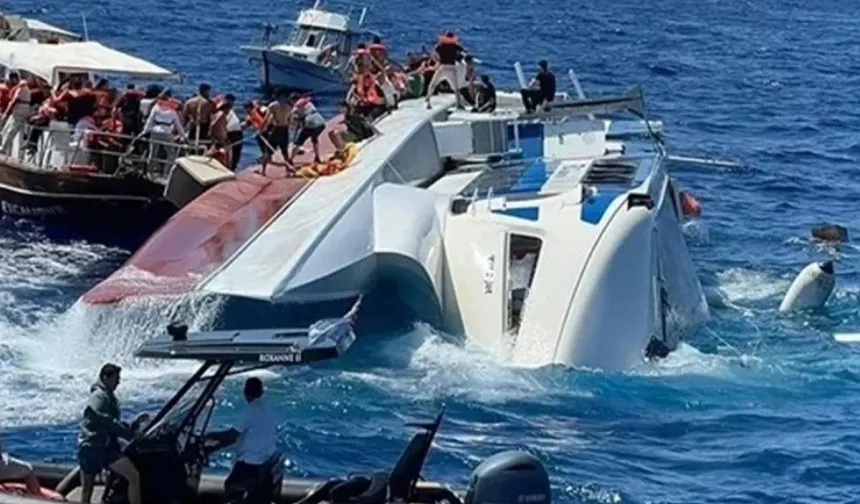 Girne açıklarında faciada yeni gelişme: 550 metrede bir kişinin naaşına ulaşıldı