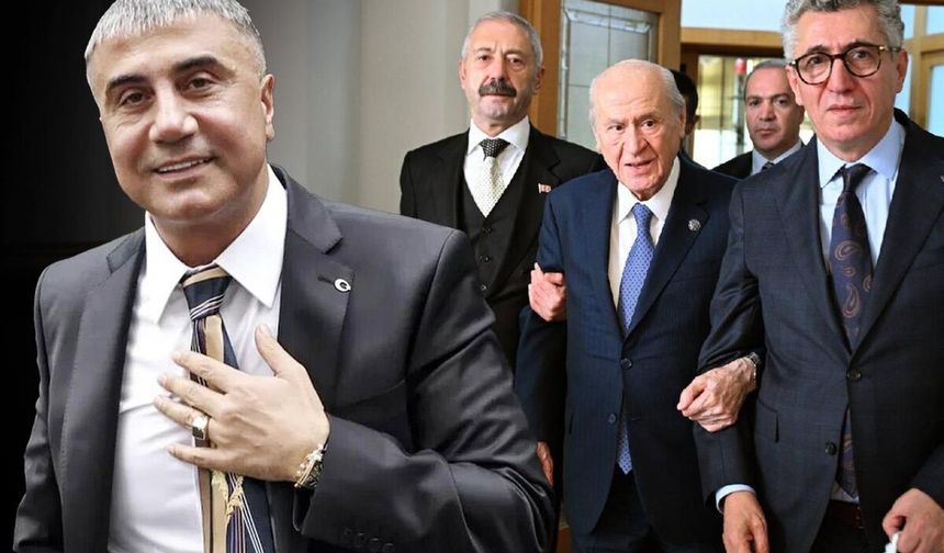 Bahçeli’nin makamında Saral-Şahin buluşması gerçekleşti: Sedat Peker’den teşekkür mesajı geldi