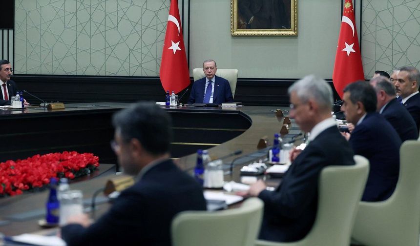 Kabine bugün Beştepe’de toplanıyor: Gündemde Terörsüz Türkiye ve bölgesel gelişmeler var