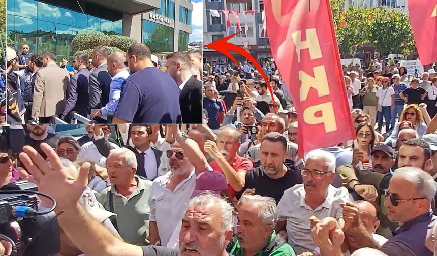 Üsküdar’da seçim sonrası tansiyon yükseldi: AK Partili yöneticilere protesto