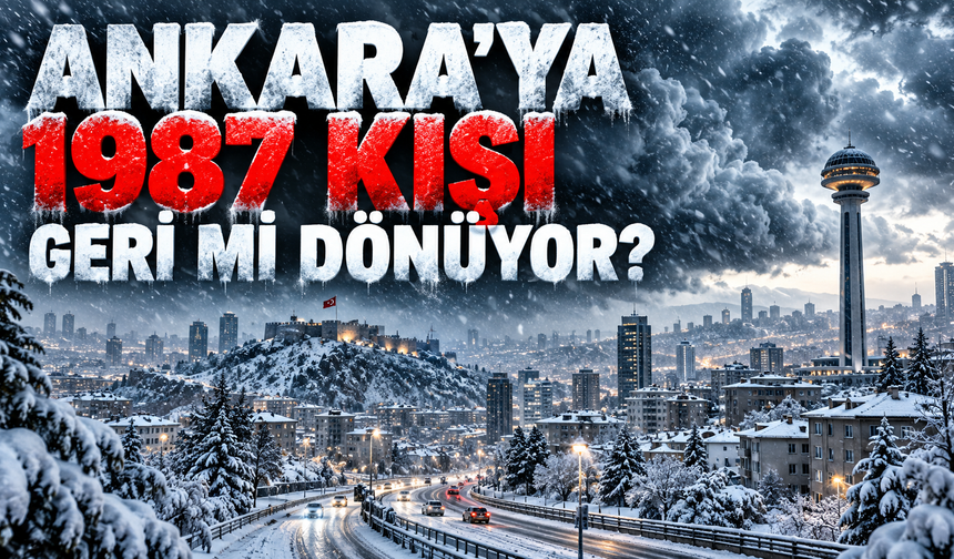 Ankara’ya hafta sonu kar mı geliyor? Yüksek kesimler için dikkat çeken uyarı!