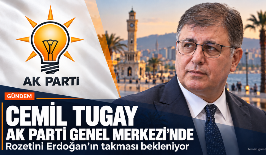 27 yıl sonra ilk: Cemil Tugay AK Parti Genel Merkezi’nde... Rozetini Erdoğan’ın takması bekleniyor