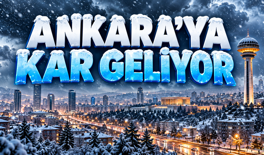 Ankara’ya hafta sonu kar mı geliyor? Yüksek kesimler için dikkat çeken uyarı!
