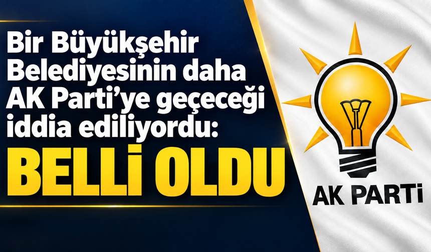 AK Parti’ye bir büyükşehir daha mı geçiyor? Sinan Burhan isim ve tarih verdi