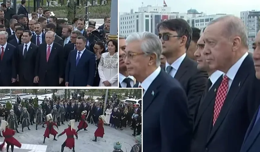 Ankara’da Türk Devletleri Medeniyet Parkı açıldı: Erdoğan ve konuk liderler Beştepe’de buluştu