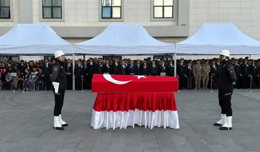 Şehit polis Ahmet Türkoğlu’na Ankara Emniyet Müdürlüğü'nde tören düzenlendi!